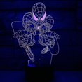 thumbnail image 2 of Spider-man 3d Led Night Light Kids Bedroom Table Lamp, 2 of 3