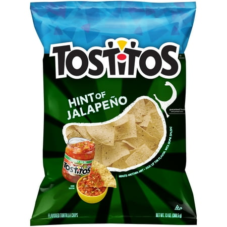 UPC 028400614443 product image for Tostitos Hint of Jalapeno Tortilla Chips, 13 Oz. | upcitemdb.com