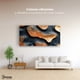 thumbnail image 2 of Cuadro Decorativo Canvas Abstracto Metálico Canvas Revolution 120x60, 2 of 3