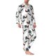 thumbnail image 2 of Balery Cool Chicken Pijama para Hombre de Dos Piezas con Manga Larga, Conjunto de Dormir y Descanso Suave con Bolsillos-Small, 2 of 7