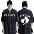 thumbnail image 2 of Camisetas Vintage de algodón puro para hombre, camisas de manga corta, lavado de gran tamaño, ropa de calle de Hip Hop, Tops de verano, 2 of 4