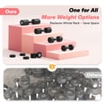 thumbnail image 4 of MERACH Adjustable Dumbbell Set, 4 in 1 Free Hand Weights for Women, Home Gym, 8.8 lbs, Set of 2, 4 of 7
