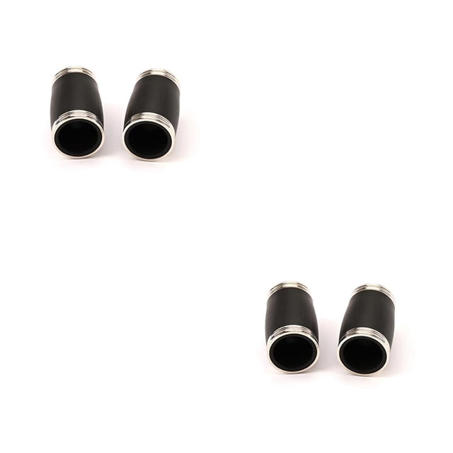 Greeniant Tubo de afinación de clarinete, tono de agudos profesional B, pieza de instrumento de viento de tubo plano, piezas de repuesto, accesorio de 58mm 2piezas Greeniant CBP311754