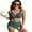 Green, variant on Asoul Cross Strsps Bikini Sets for Womens Ribbed V Neck Two Piece Swimsuit Push Up Bathing Suit 2025