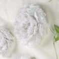 thumbnail image 2 of BalsaCircle 6 White Carnations 12" 16" 20" Large Tissue Paper Flowers Wall Backdrop Party, 2 of 5