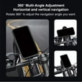thumbnail image 4 of Universal Phone Holder Adjustable 360 Rotate Horizontal Vertical Screen Aluminum Bike Mount for Phone 12 to 17 Series, 4 of 10