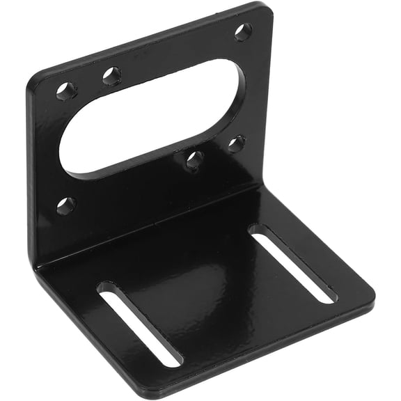 L-Shaped Motor Mounting Bracket for 50ZY Gear Motor, Industrial Holder