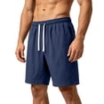 thumbnail image 4 of XuJwPNcy Big and Tall Mens Athletic Shorts Quick Dry Bermuda Shorts Drawstring Waist Workout Sports Shorts with Pockets, 4 of 5