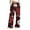 Red, variant on CaiJunJia Women's Fleece Lined Wide Leg Sweatpants Elastic High Waisted Baggy Athletic Joggers Pants with Pockets