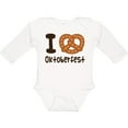 thumbnail image 3 of Inktastic I Love Oktoberfest Boys or Girls Long Sleeve Baby Bodysuit, 3 of 5