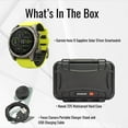 thumbnail image 7 of Garmin Fenix 8 Sapphire 51mm GPS Smartwatch with 1.4-Inch AMOLED Display (Amp Yellow and Graphite) Bundle with Waterproof Hard Case (Black) and Focus Camera Charger Stand (3 Items), 7 of 7