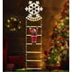 thumbnail image 4 of Nueva escalera navideña impermeable con luz de Papá Noel para escalar, decoración navideña, diseño de escena, luz de ambiente, 4 of 4