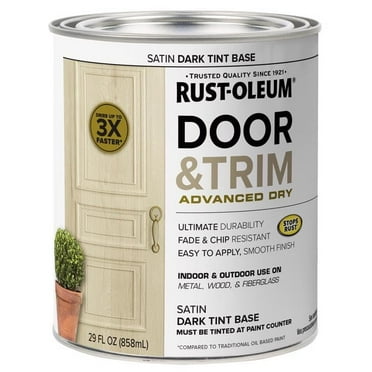 Rustoleum Stops Rust 369390 Door & Trim Paint Dark Base