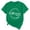 Green, variant on Women's Short Sleeve T-Shirt Clearance Women Cotton T Shirt Women's Difference Maker Para Printed T Shirt Cotton Round Neck Casual Short Sleeves
