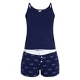 thumbnail image 5 of No Boundaries Cami and Boxer Shorts Sleep Set from our Cloud Core Collection, 2-Piece, Women's XXS-3X, 5 of 5