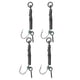 thumbnail image 1 of Equipo de pesca de carpa Ronnie Rig, aparejo de pesca con bucle de tornillo mate con revestimiento de PTFE para agua dulce y salada, 4 # con púas, 1 of 12