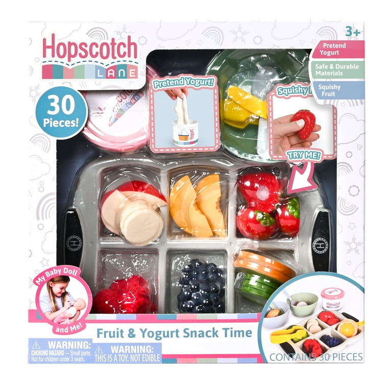 Hopscotch Lane Fruit & Yogurt Snack Time, Children Ages 3+