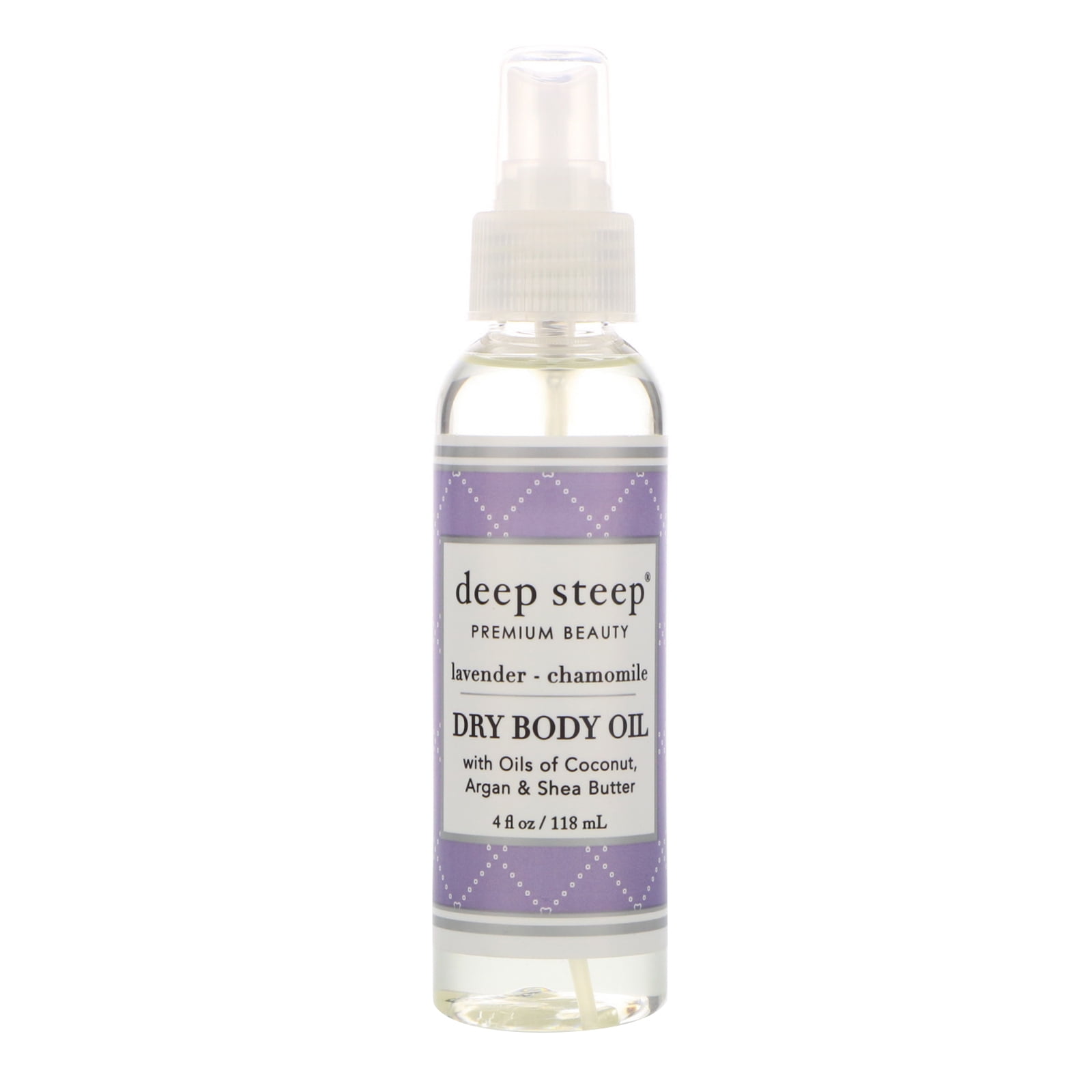 Deep Steep Dry Oil Body Spritzer - Lavender Chamomile - 4 Oz
