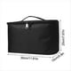 thumbnail image 4 of Bolsa de Picnic de Gran Capacidad de 10 Litros, Lonchera Portátil para Acampar Al Aire Libre, Bolsa Aislante Impermeable para Refrigeración del Automóvil, Color Negro, 4 of 5