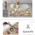 thumbnail image 6 of Fun Coffee Machine Mat-Espresso Tray for Coffee Bar Under Coffee Pot Mat, coffee maker mat for Countertop, 6 of 6