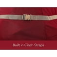 thumbnail image 6 of Covermates Keepsakes Upright Christmas Tree Storage Bag Superior Protection, Cinch Straps Holiday Storage, Red, 6 of 7
