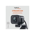 thumbnail image 5 of Logitech for Creators StreamCam - Premium Webcam for Streaming and Video Content Creation, Full HD 1080p 60 fps, Graphite, 5 of 15