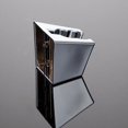 thumbnail image 4 of Silver Shower Holder, Shower Wall Mounted Shower Holder With Screws, Two Card Slots, Compatible With Most Shower Nozzles, 4 of 5