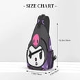 thumbnail image 2 of Lsque Sanrio Pattern Cross Chest Bag Diagonally – Premium Durable Front Chest Sling with Adjustable Padded Strap, High-Capacity Storage, 2 of 8