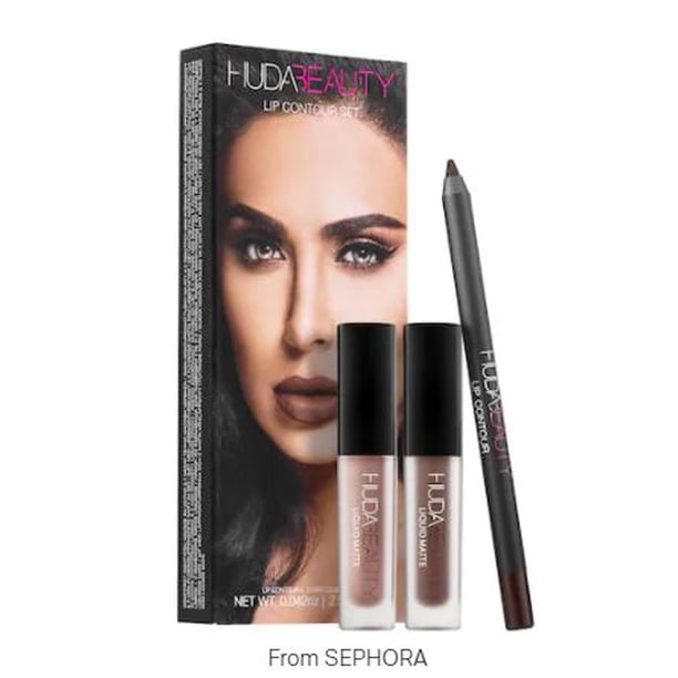 Huda Beauty Lip Contour Set Spice Girl & Venus