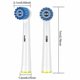 thumbnail image 3 of 8-Pack Sensitive Gum Brush Heads with Soft Bristles for Superior Yet Gentle Cleaning, 3 of 5