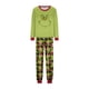 thumbnail image 5 of Christmas Family Pajamas Matching Set Print Long Sleeve Tops and Pants Sleepwear (Women, M), 5 of 5