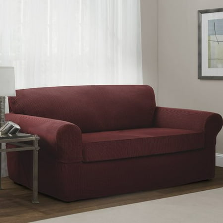 Red Barrel Studio Box Cushion Sofa Slipcover Red Barrel Studio Box Cushion Sofa Slipcover