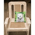 thumbnail image 2 of Carolines Treasures BB9875PW1818 Westie St Patricks Fabric Decorative Pillow  18H x18W multicolor, 2 of 2