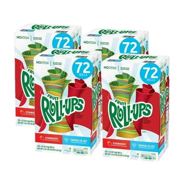 4 Pack | Fruit Roll-Ups Fruit Snacks Variety Pack (0.5 oz., 72 pk.)