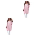 thumbnail image 4 of Minnieouse Suéter con cuello en V Poliéster Agradable a la piel Transpirable Jerséis de manga larga Tops de invierno ligeros portátiles para Type6 NO6, 4 of 6