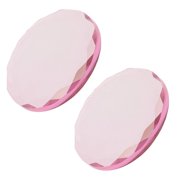 2 Uds Pegamento de Extensión de Pestañas de Cristal Soporte de Adhesivo para Maquillaje ,