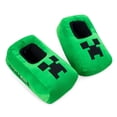 thumbnail image 1 of Pantuflas Minecraft para Niños con Diseño Acogedor de Creeper para Uso Interior, 1 of 5