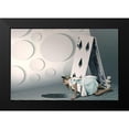 thumbnail image 2 of Von Diepenbroek, Christine 24x17 Black Modern Framed Museum Art Print Titled - The Rabbit Hole, 2 of 5