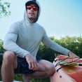 thumbnail image 6 of Free Country Men's Microtech® Hooded Graphic Sunshirt Iron XL, 6 of 7