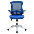 thumbnail image 2 of Modway Attainment Mesh Office Chair, Adjustable from 18 to 22 Inches, Blue, 2 of 11