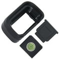 thumbnail image 1 of Camera Viewfinder Eye Cup, Ergonomic Design Professional 3 in 1 Camera Eyecup Protective with Hot Shoe Cover Level for Camera Accessories, 1 of 7