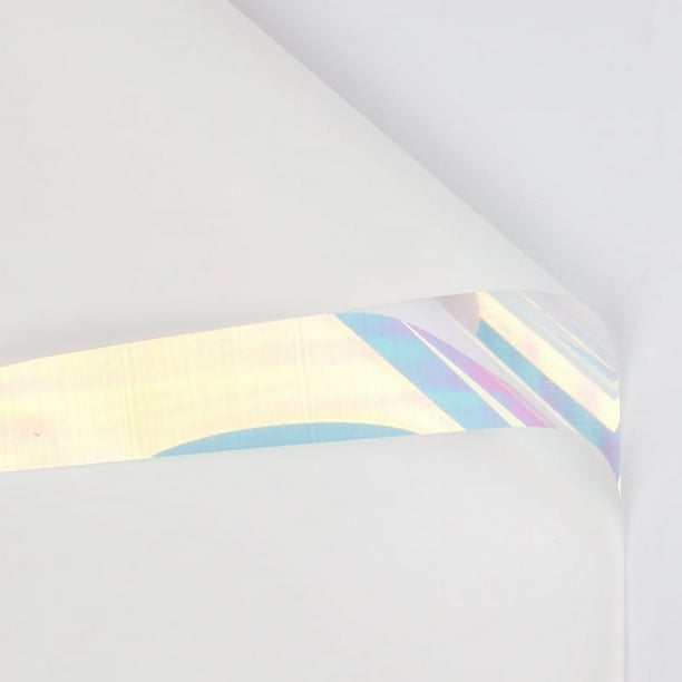 Zhuge Flores, regalos, papel de embalaje para cajas de regalo, papel de embalaje para flores con película de ilusión de doble cara resistente al agua (blanco)