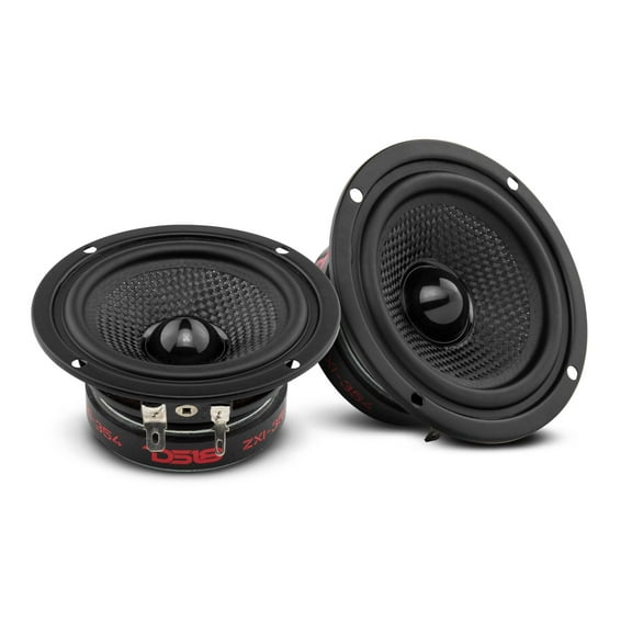DS18 ZXI-354 ZXI 3.5-In. 120-Watt-Max 1-Way 4-Ohm Coaxial Car Speakers