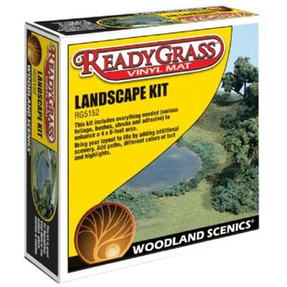 Woodland Scenics WSRG5152 ReadyGrass Landscape Kit