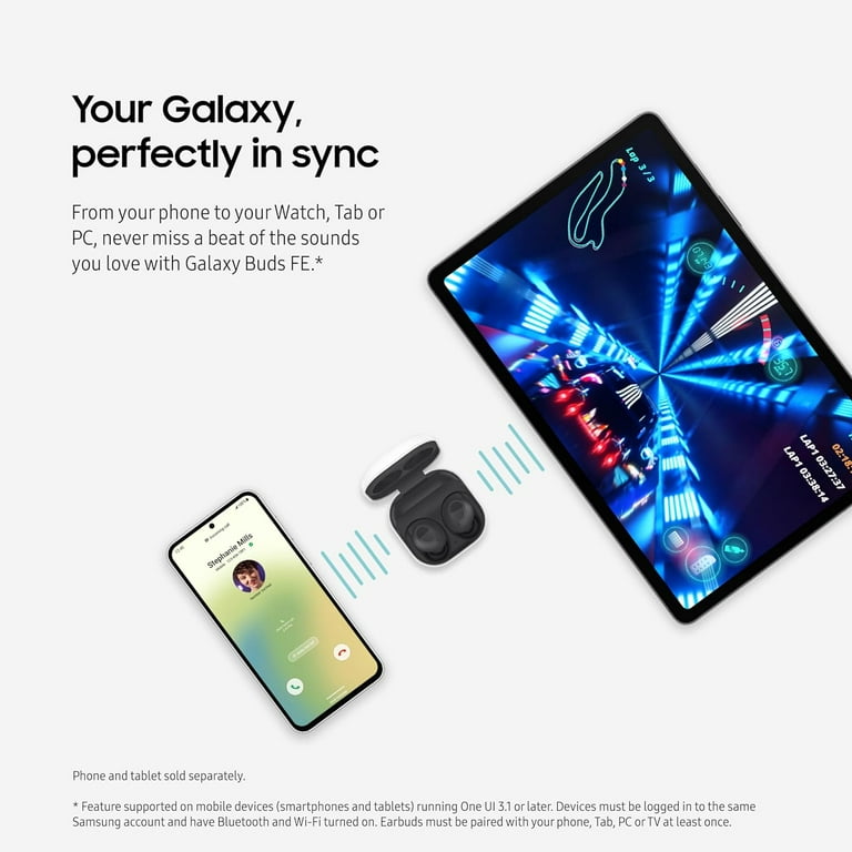 【新品未開封】SAMSUNG Galaxy Buds FE Black Samsung Galaxy Buds FE In-Ear Noise Cancelling True Wireless