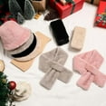 thumbnail image 7 of Bucket Hat Scarf Set for Women, Faux Fur Winter Hats for Women, Thick Neck Warmer Collar Scarf for Women, 7 of 7