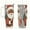 Color-2, variant on Christmas Santa and Reindeer Tumbler with Lid and Straw, Blue Winter Forest Insulated Cup