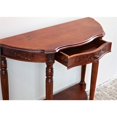 thumbnail image 3 of International Caravan Windsor Mozie Table Console Demi-Lune en Noyer, 3 of 4