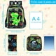 thumbnail image 4 of Mochila AGSDON Dinosaurio para Niños con Lonchera y Estuche, 4 of 9