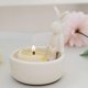 thumbnail image 4 of Decorative Candlestick Ceramic Rabbit Candle Holder for Easter Decorations and Gift Tealight Holder, 4 of 4
